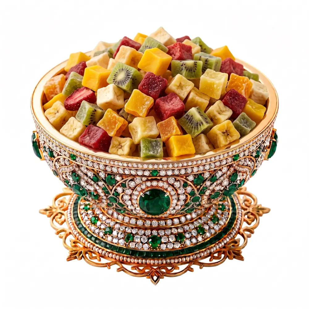 Mixed Dried Fruit Cubes